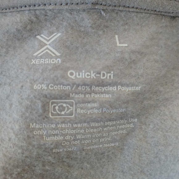 Version Quick Dri White Camo Men's Hoodie Zip Front L - Picture 8 of 9